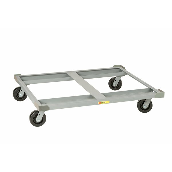 Little Giant Pallet Dollies, 42"X48" Deck Size, Open Deck, Load Retainers PD-4248-6PH-LR